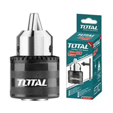 CHUCK MANDRIL DE TALADRO 13 MM + LLAVE TOTAL TAC451301 - 1