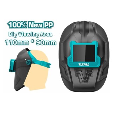 MASCARA PARA SOLDAR VISOR ALZABLE CARETA TOTAL TSP9216 - 4