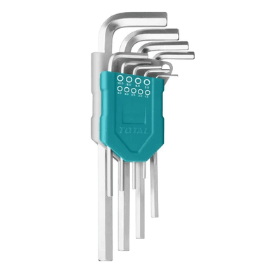 SET JUEGO DE LLAVES ALLEN HEXAGONAL 9 PIEZAS TOTAL THT106192 - 1