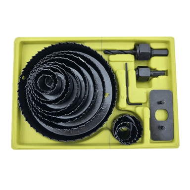 KIT JUEGO HOJA BROCA SIERRA COPA PARA MADERA 16 PIEZAS NEVA NA093 - 2