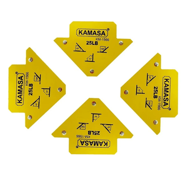 ESCUADRAS MAGNETICAS 25 LBS PARA SOLDAR KAMASA PACK 4 - 1