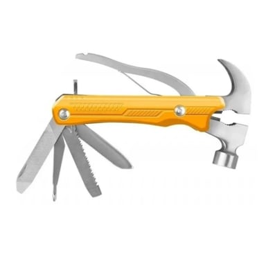 MARTILLO MULTI HERRAMIENTAS MANUALES 12 EN 1 MULTIUSO INGCO HMFH0121 - 1