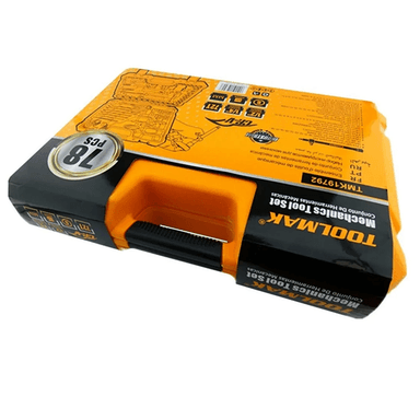 KIT SET JUEGO DADOS Y HERRAMIENTAS 78 PIEZAS TOOLMAK TMK19792 - 3
