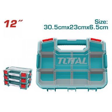 CAJA ORGANIZADORA APILABLE 12 PULGADAS TOTAL TPBX1121 - 2