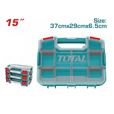 CAJA ORGANIZADORA APILABLE 15 PULGADAS TOTAL TPBX1151 - 2