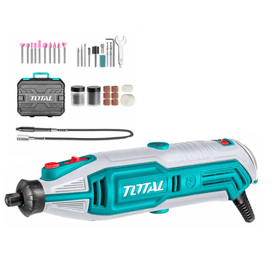 HERRAMIENTA ROTATIVA TOTAL TG513326 MINI TORNO MULTIUSO + 109 ACC - 1