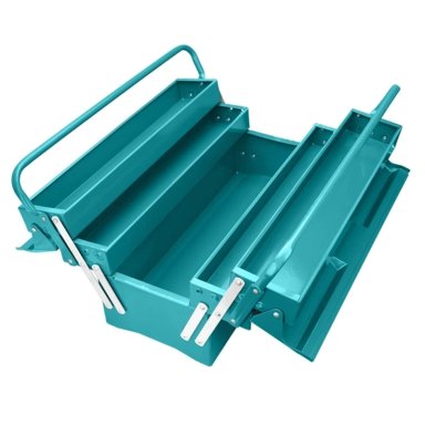 CAJA DE HERRAMIENTA METALICA ARTICULADA TOTAL THT10701 - 1