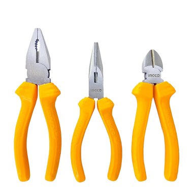 SET DE ALICATES UNIVERSAL COMBINADOS 3 PCS INGCO HKPS08311 - 1