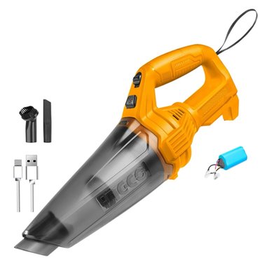 ASPIRADORA INALAMBRICA 12V BAT+ CARG 0.5L INGCO CVLI2026 - 1