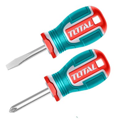 KIT SET JUEGO DESTORNILLADORES 2 PIEZAS TOTAL TKSDS2226 - 1