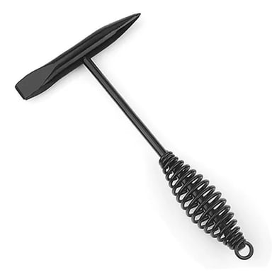MARTILLO PICASAL SOLDADOR QUITA ESCORIA MANGO C/RESORTE - 1