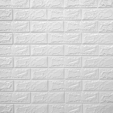 PACK HOGA 10 LÁMINA LADRILLO 70 X 77 CM AUTOADHESIVO MURAL 3D 5.39 MTSS - 1