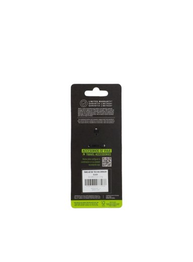 CANDADO PARA MALETA CON 4 DIALES TSA SAXOLINE NEGRO - 2