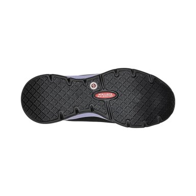 SKECHERS ZAPATILLA MUJER SEGURIDAD EVZAN MORADO - 4