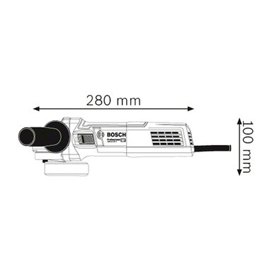 ESMERIL BOSCH ANGULAR 7' GWS 25-180 VULCANO 2500 W - 2