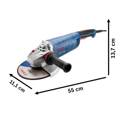 ESMERIL BOSCH ANGULAR VULCANO 9' GWS 25-230 TC 2500 W - 3