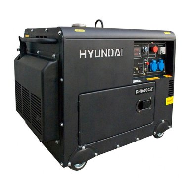 GENERADOR HYUNDAI 5/5.3 KW P/ELECTRICA CERRADO DIESEL - 1
