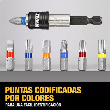 SET TALADRO PERCUTOR DEWALT ATOMIC 1/220V+2 BAT DCD709D2-B2 - 7