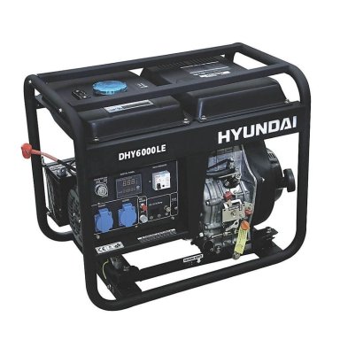 GENERADOR HYUNDAI 5/5.5 KW P/ELECTRICA ABIERTO DIESEL - 1