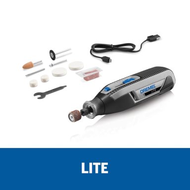 GRABADOR ELÉCTRICO DREMEL LITE 7760 INALAMBRICO 10 ACS 3.6 V 8000 A 25000 RPM - 1
