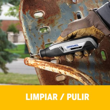 GRABADOR ELÉCTRICO DREMEL LITE 7760 INALAMBRICO 10 ACS 3.6 V 8000 A 25000 RPM - 6