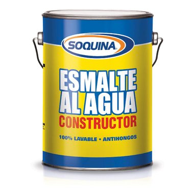 ESMALTE AL AGUA SOQUINA CONSTRUCTOR MARFIL GL - 1