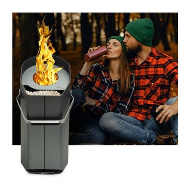 CALEFACTOR FOGON DE PATIO A PELLET ICON AMESTI - 4