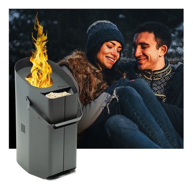 CALEFACTOR FOGON DE PATIO A PELLET ICON AMESTI - 5
