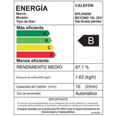 CALEFONT 10 L SPLENDID IONIZADO MASTER - 3