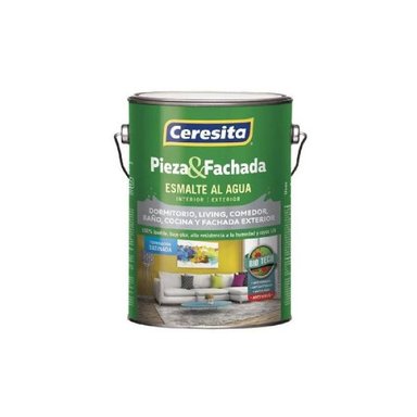 ESMALTE AL AGUA CERESITA PIEZA Y FACHADA DAMASCO MURANO GL - 1