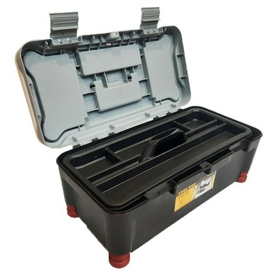 CAJA HERRAMIENTAS TOOL BOX 25'' CON BANDEJA ORGANIZADORA 63.4 X 30 CM - 2