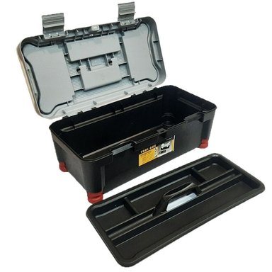 CAJA HERRAMIENTAS TOOL BOX 25'' CON BANDEJA ORGANIZADORA 63.4 X 30 CM - 3