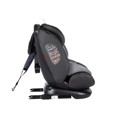 SILLA AUTO INFANTI CONVERTIBLE I-GIRO 360 GRADOS DARK GREY GRIS - 3