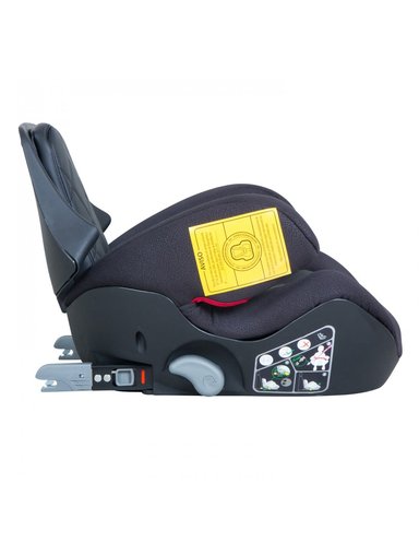SILLA INFANTI AUTO ALZADOR GO ISOFIX BLACK STONE NEGRO - 4