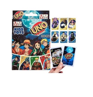 JUEGO DE CARTAS UNO ANIME 4 - 2