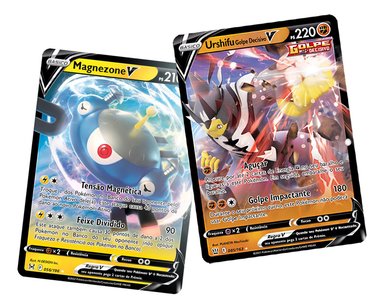 SUPER PACK DE 200 CARTAS POKÉMON VARIADAS Y 1 CARTA EN V BRILLANTE - 2