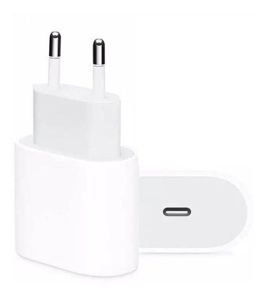 CARGADOR DE PARED USB C TURBO DE 20 W COMPATIBLE CON IPHONE - 1