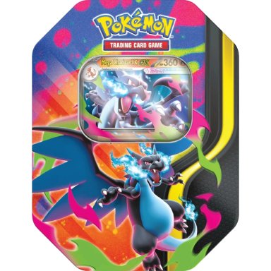 CARTAS POKEMON MEGA CHARIZARD X EX TIN INGLES - 1