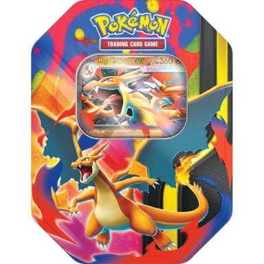 CARTAS POKEMON MEGA CHARIZARD Y EX TIN INGLES - 1