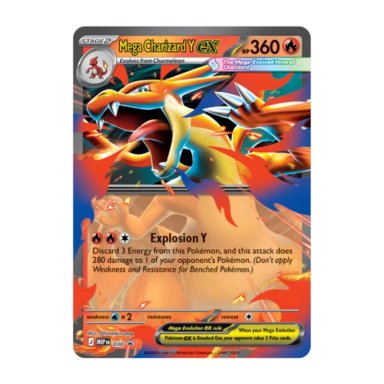 CARTAS POKEMON MEGA CHARIZARD Y EX TIN INGLES - 3