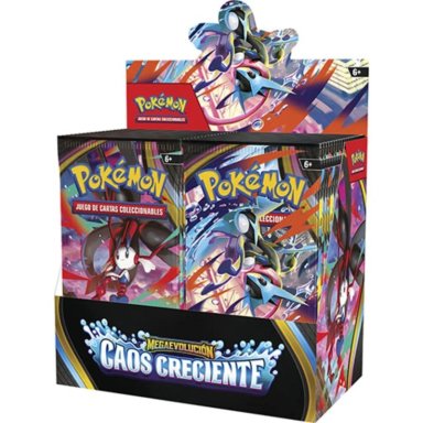 CARTAS POKEMON BOOSTER BOX CAOS CRECIENTE 36 ESPAÑOL - 1