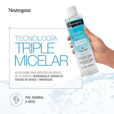 NEUTROGENA HYDRO BOOST AGUA MICELAR 400ML - 2
