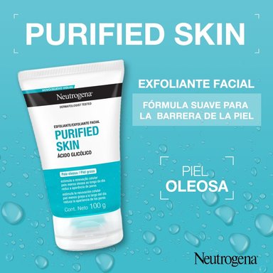 EXFOLIANTE ROSTRO NEUTROGENA® 100 G PURIFIED SKIN® - 2