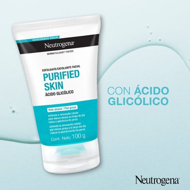 EXFOLIANTE ROSTRO NEUTROGENA® 100 G PURIFIED SKIN® - 3
