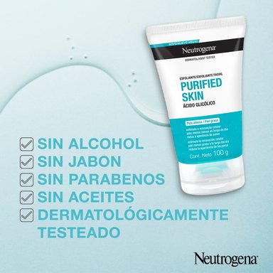 EXFOLIANTE ROSTRO NEUTROGENA® 100 G PURIFIED SKIN® - 4