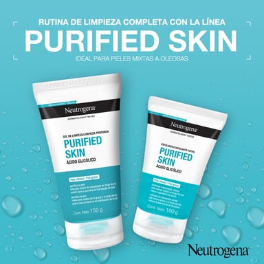 GEL DE LIMPIEZA NEUTROGENA® PURIFIED SKIN® X 150G - 6