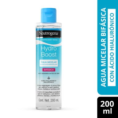 NEUTROGENA HYDRO BOOST AGUA MICELAR BIFASICA 200ML - 1