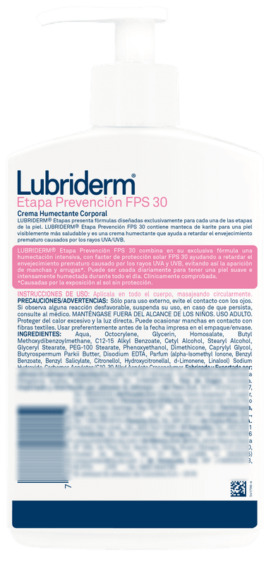 HIDRATANTE CUERPO LUBRIDERM® SPF 30 750 ML PREVENCION UV30 - 2