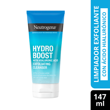 GEL ROSTRO NEUTROGENA 147 ML DE LIMPIEZA EXFOLIANTE ® HYDRO BOOST - 1
