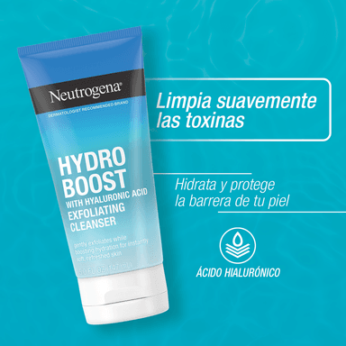 GEL ROSTRO NEUTROGENA 147 ML DE LIMPIEZA EXFOLIANTE ® HYDRO BOOST - 4